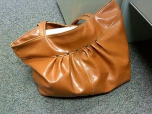 purse on the floor